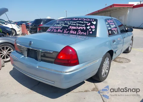 2010 Mercury Grand Marquis Ls (Fleet Only) from USA, damaged, VIN 2MEBM7FV4AX604922